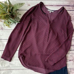 Daniel Rainn Lorence Henley Blouse - Size Small